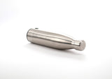 Angled View of Electribottle.A phone charging water bottle.